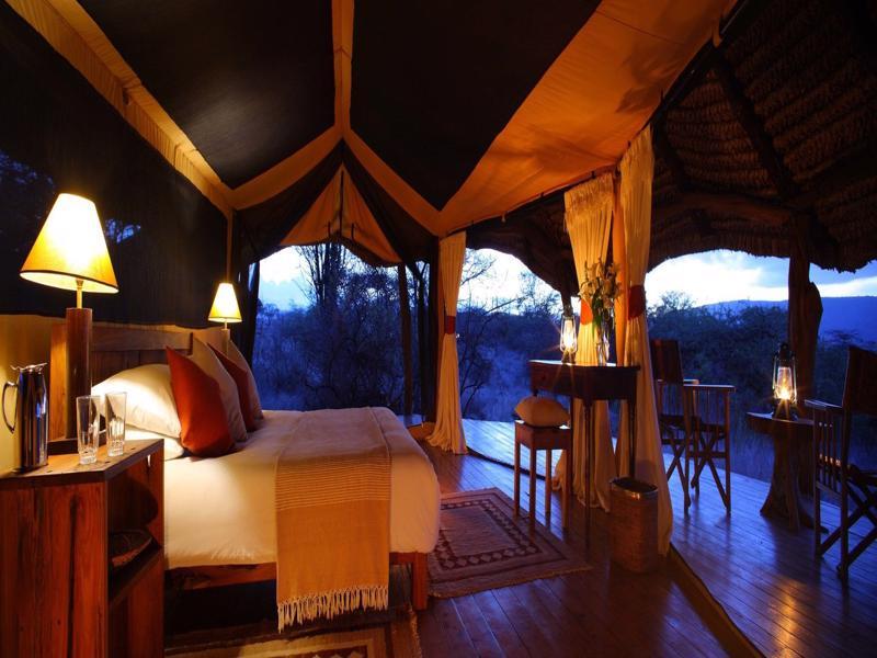 Hotel Elewana Lewa Safari Camp à Timau Extérieur photo